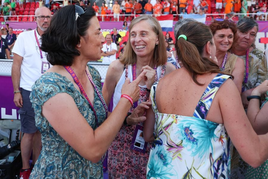 Fotos: El homenaje a las &#039;chicas de oro&#039;, en imágenes