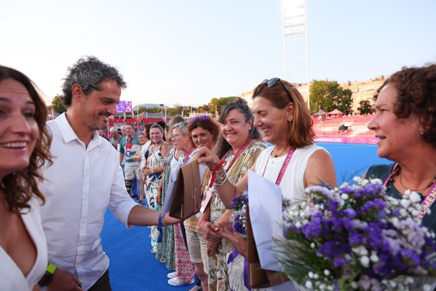 Fotos: El homenaje a las &#039;chicas de oro&#039;, en imágenes