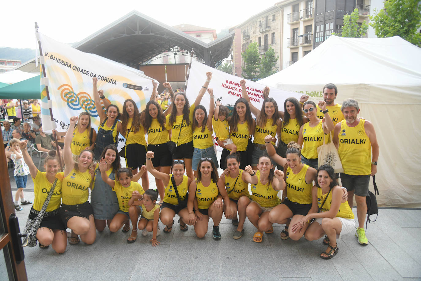 Fotos: Orio se vuelca con las campeonas