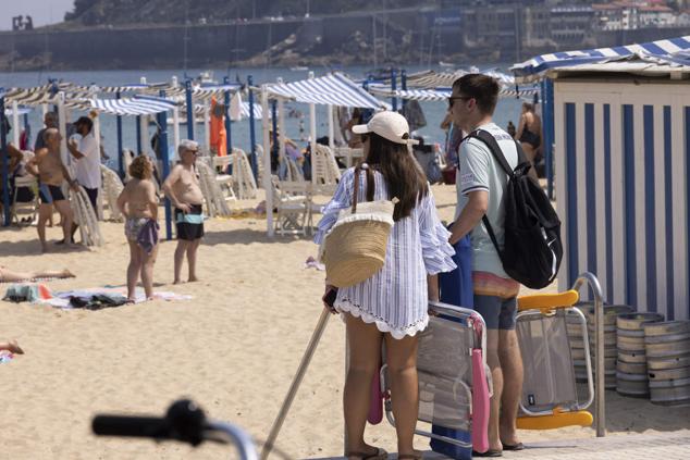 Fotos: Gipuzkoa activará mañana la alarma roja por temperaturas de más de 40 grados en el interior