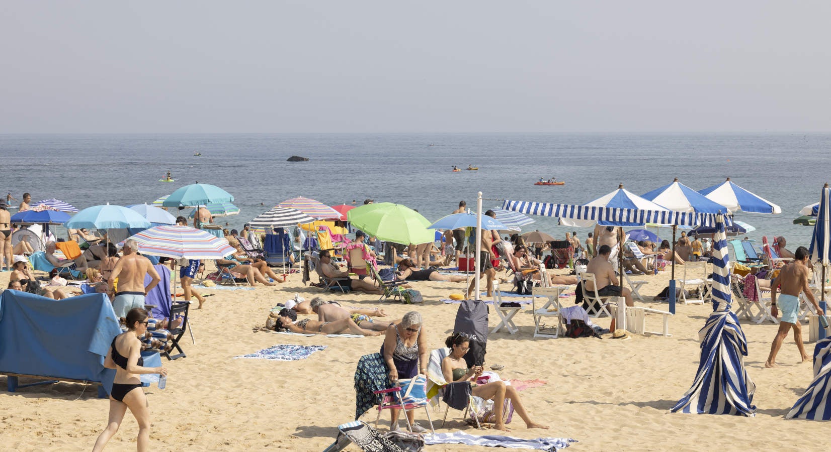Fotos: Gipuzkoa activará mañana la alarma roja por temperaturas de más de 40 grados en el interior