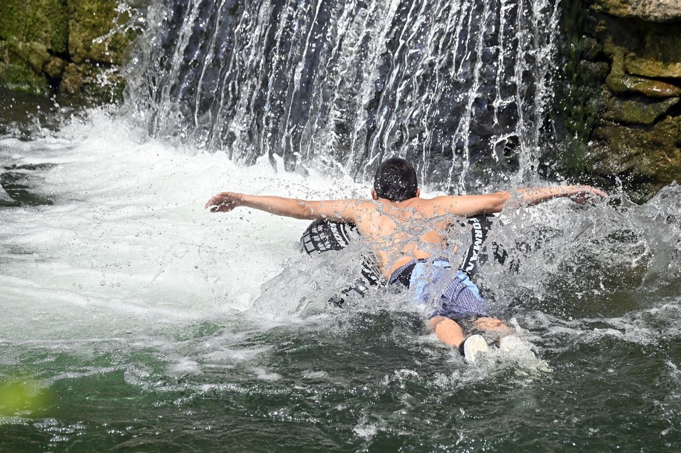 Imagen. Un lunes asfixiante