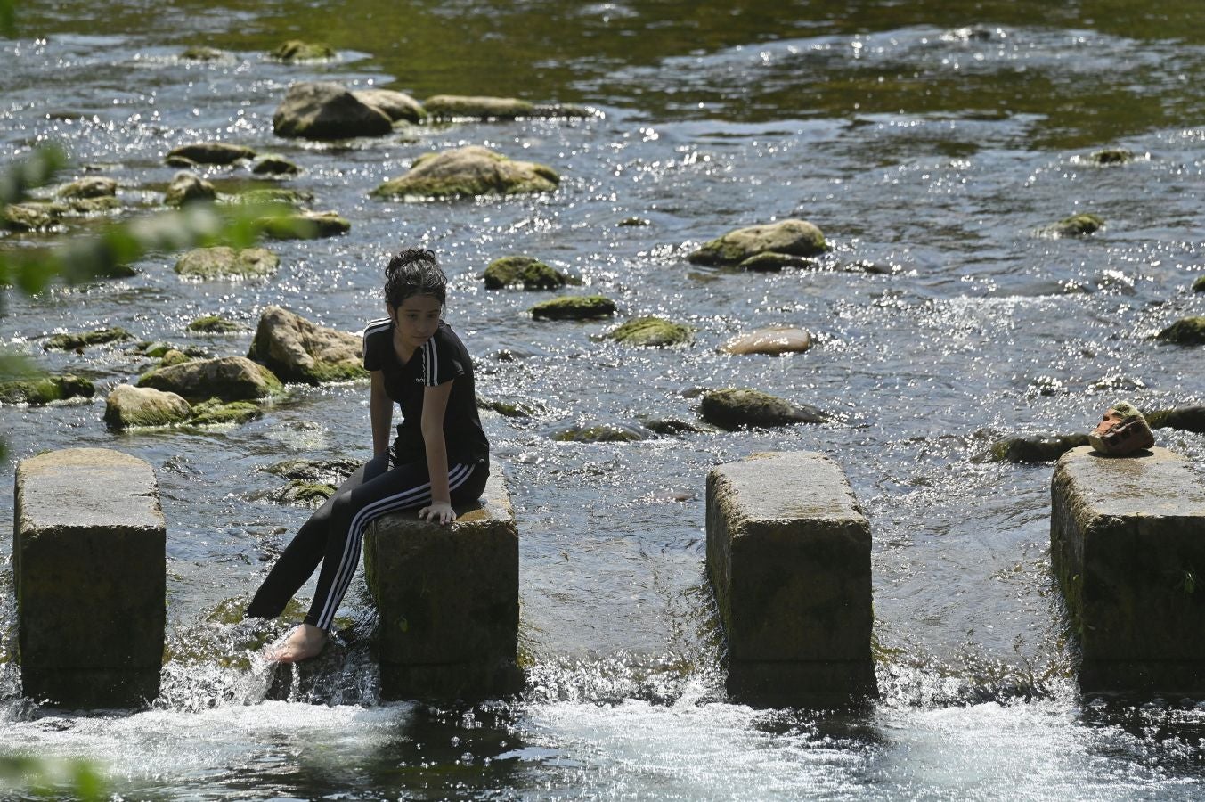 Fotos: Calor asfixiante en Gipuzkoa