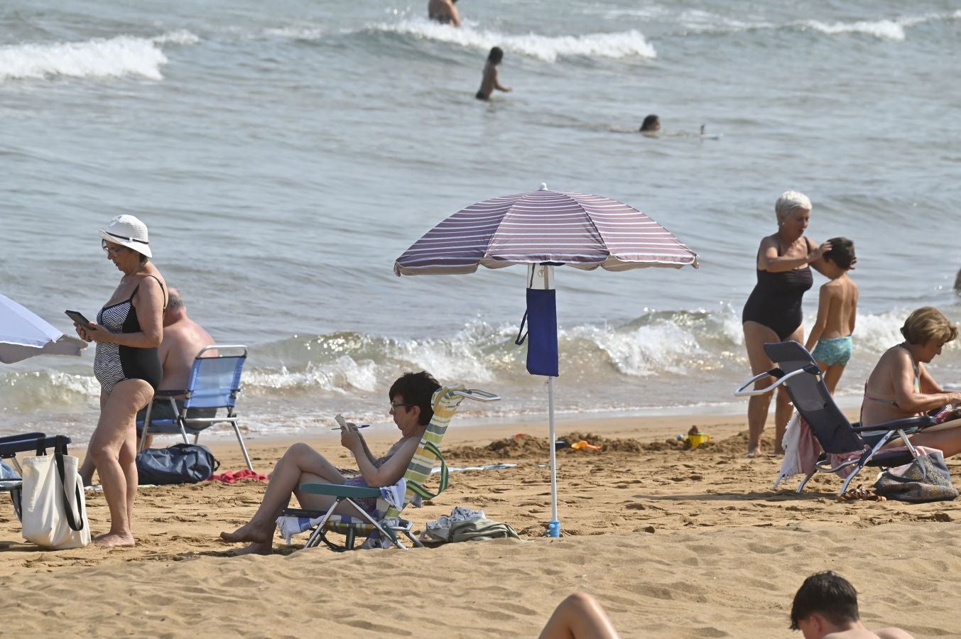 Fotos: Calor asfixiante en Gipuzkoa