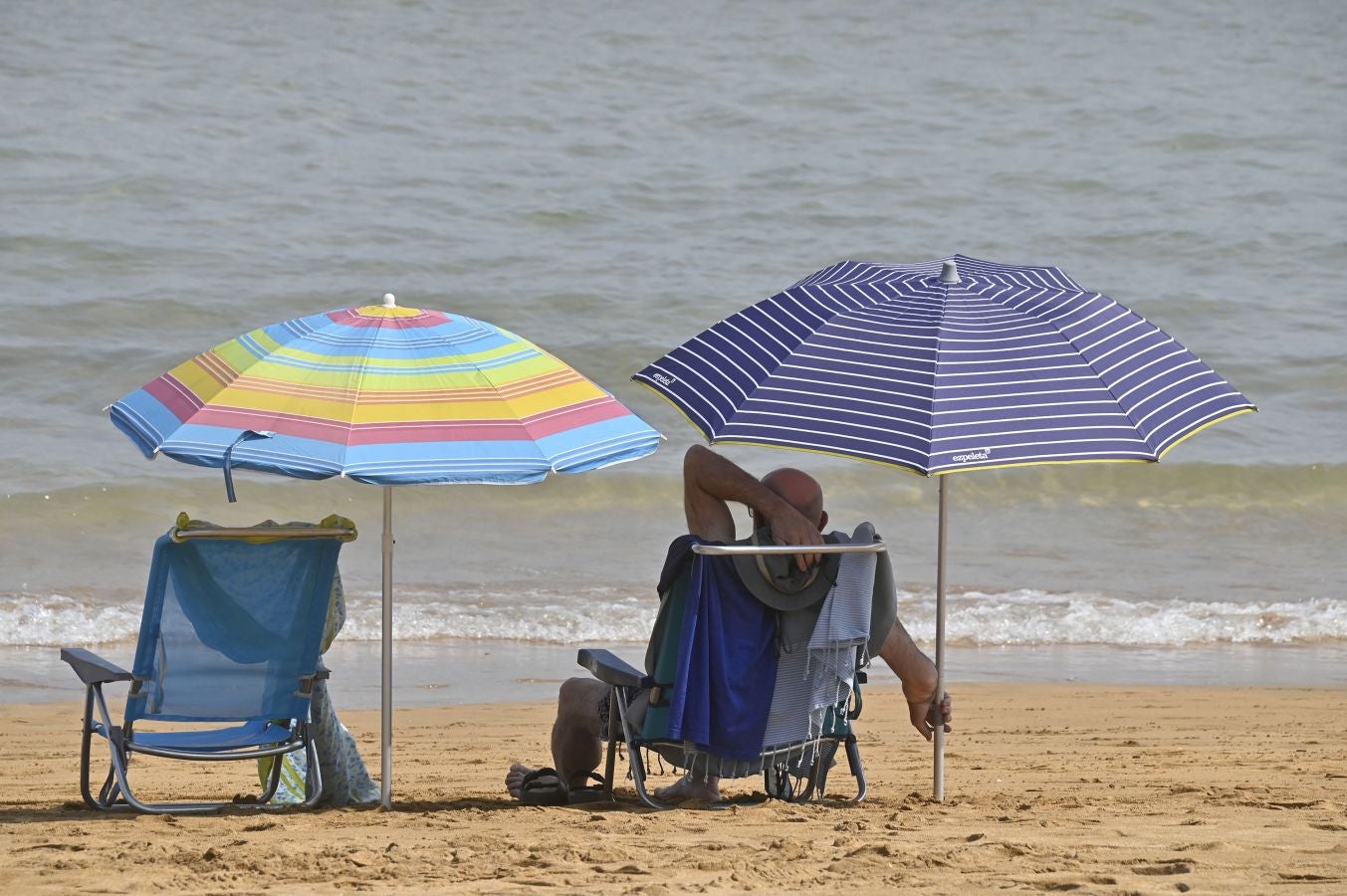 Fotos: Calor asfixiante en Gipuzkoa