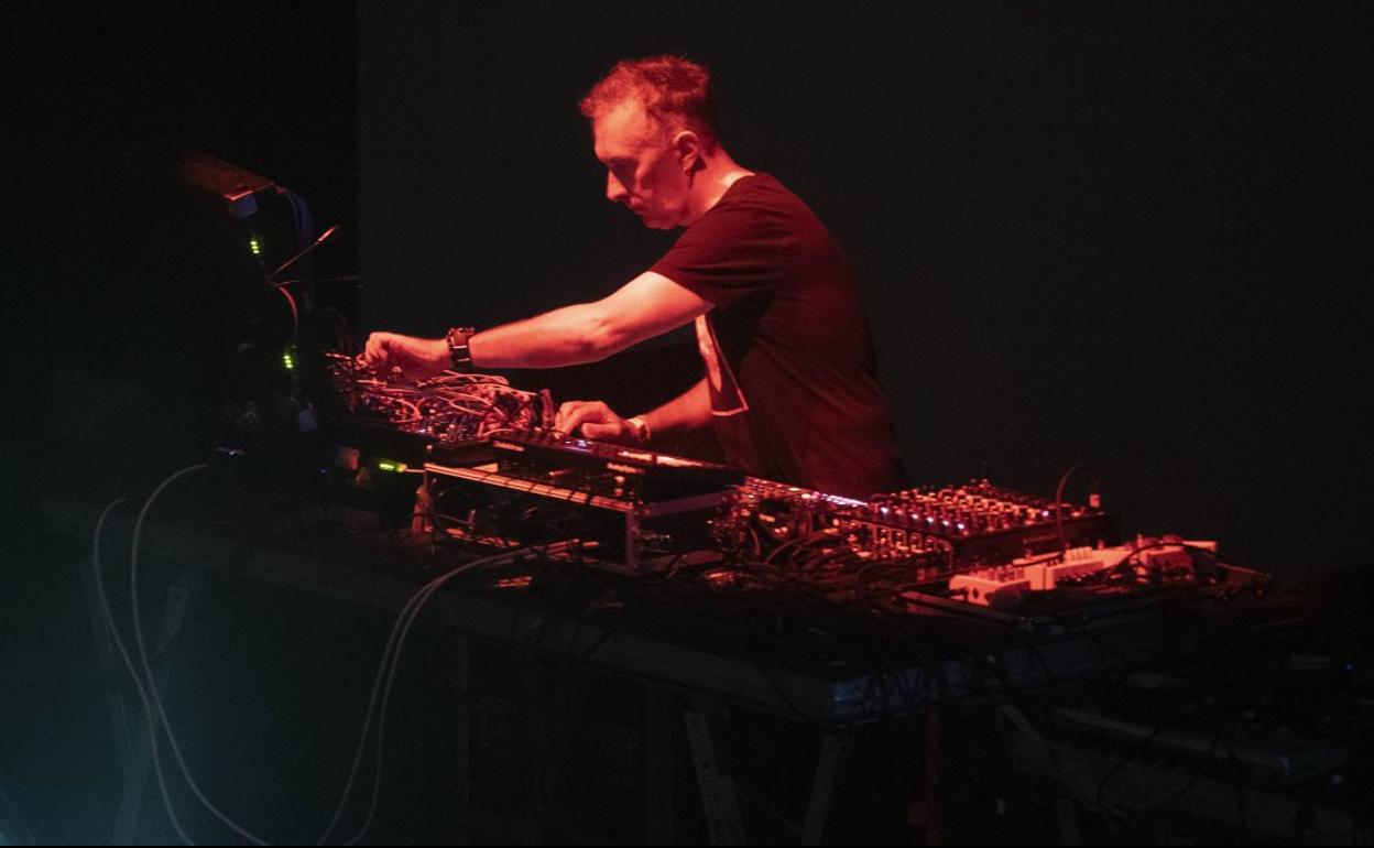 El músico bretón, este domingo en el Kursaal. 