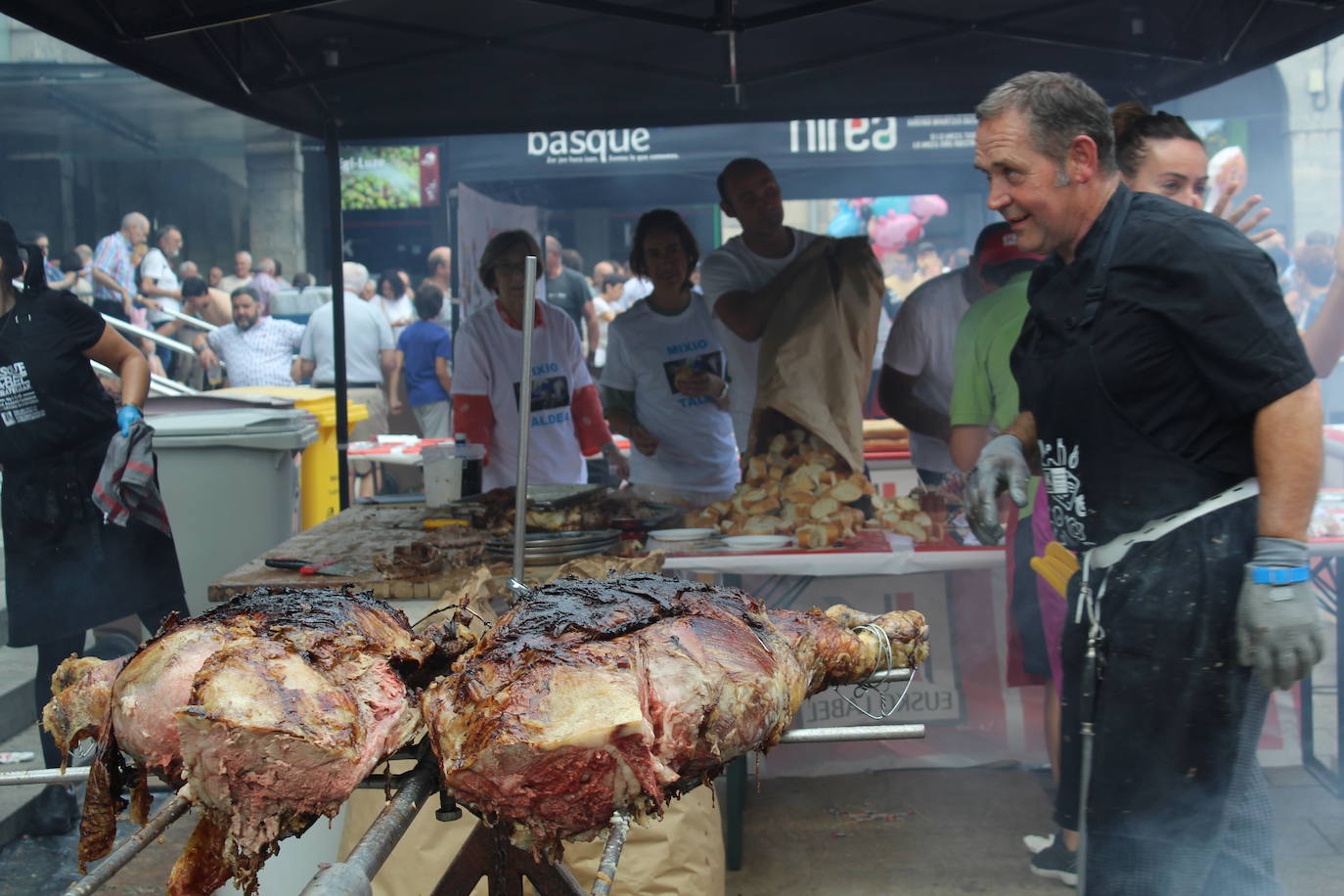 Fotos: Gogoz ozpatu dute azpeitiarrek Santio Eguna eta jada saninazioren zain daude