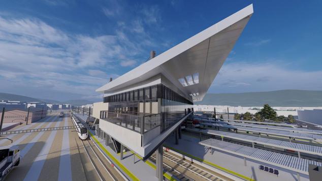 Fotos: Así será la nueva estación de tren de Irun