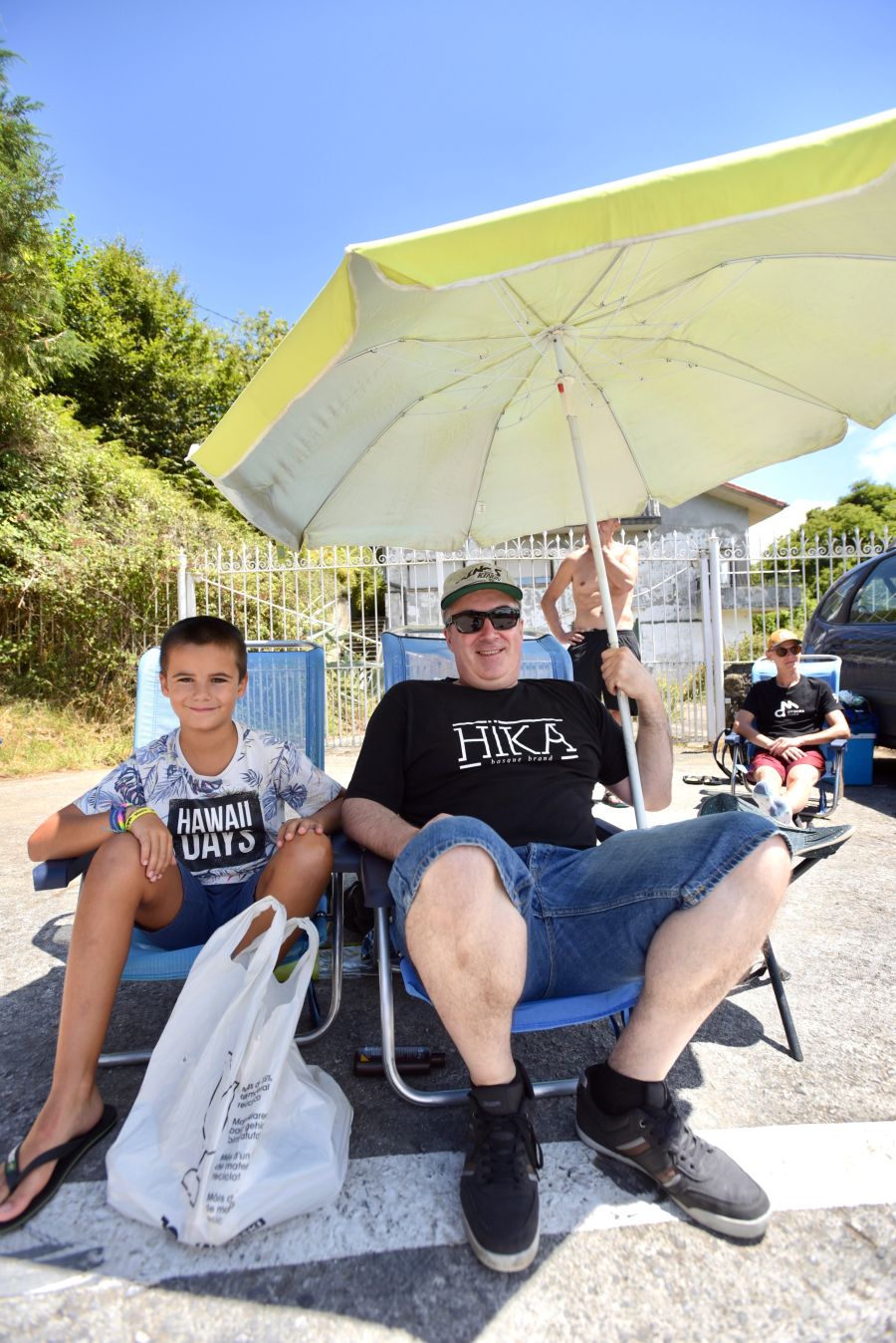 Fotos: Los aficionados se preparan para la llegada de los ciclistas a Murgil