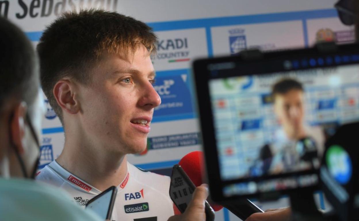 Tadej Pogacar: «No estoy decepcionado después del Tour y he recuperado energías»