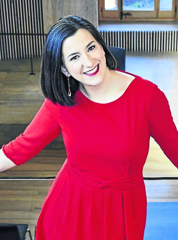 La soprano Miren Urbieta-Vega. 