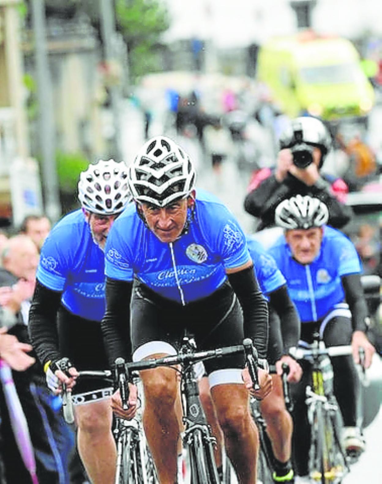 Marino Lejarreta en plena Klasika.