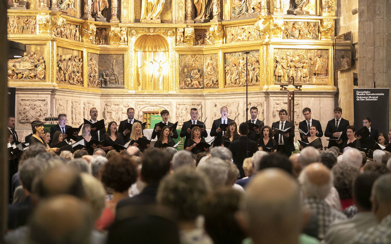 Fotos: Ya suena en Donostia la Quincena Musical