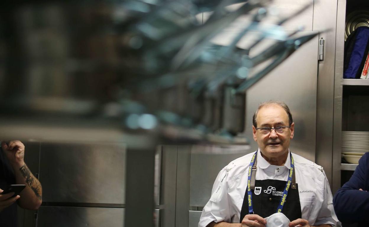 Hilario Arbelaitz , en el Zuberoa.