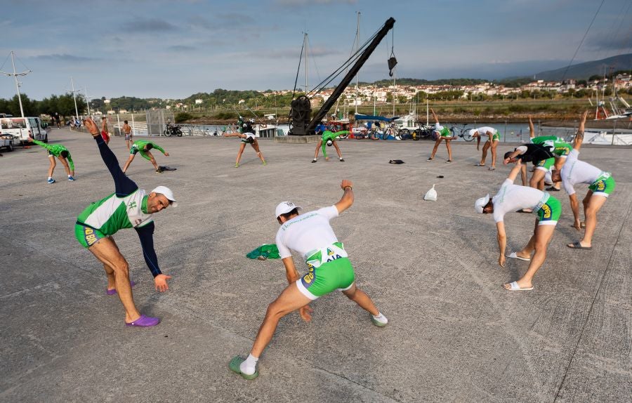 Fotos: DV acompaña a Hondarribia en un entrenamiento