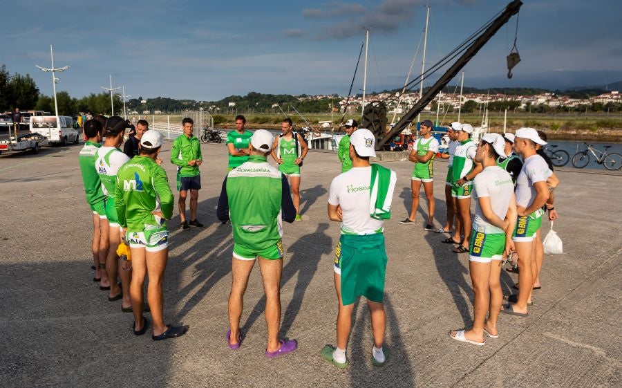 Fotos: DV acompaña a Hondarribia en un entrenamiento