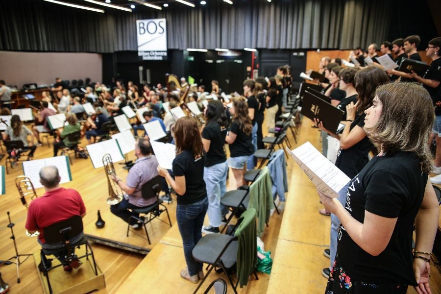 Fotos: Ensayo de &#039;La tabernera del puerto&#039;