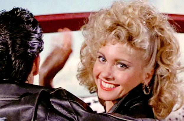 Olivia Newton-Jonhn en una escena de 'Grease'.