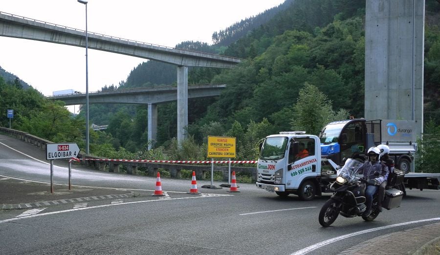 Fotos: Accidente mortal en Elgoibar