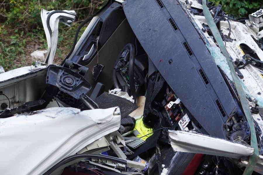 Fotos: Accidente mortal en Elgoibar