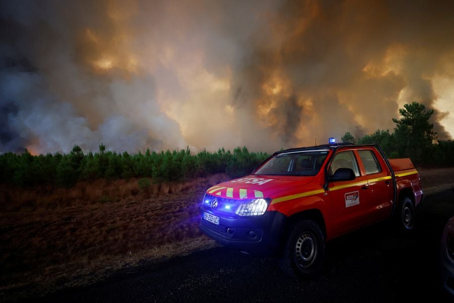 Fotos: El incendio de Landiras