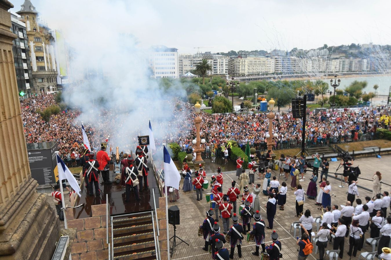 Fotos: Las mejores imágenes del cañonazo de Semana Grande