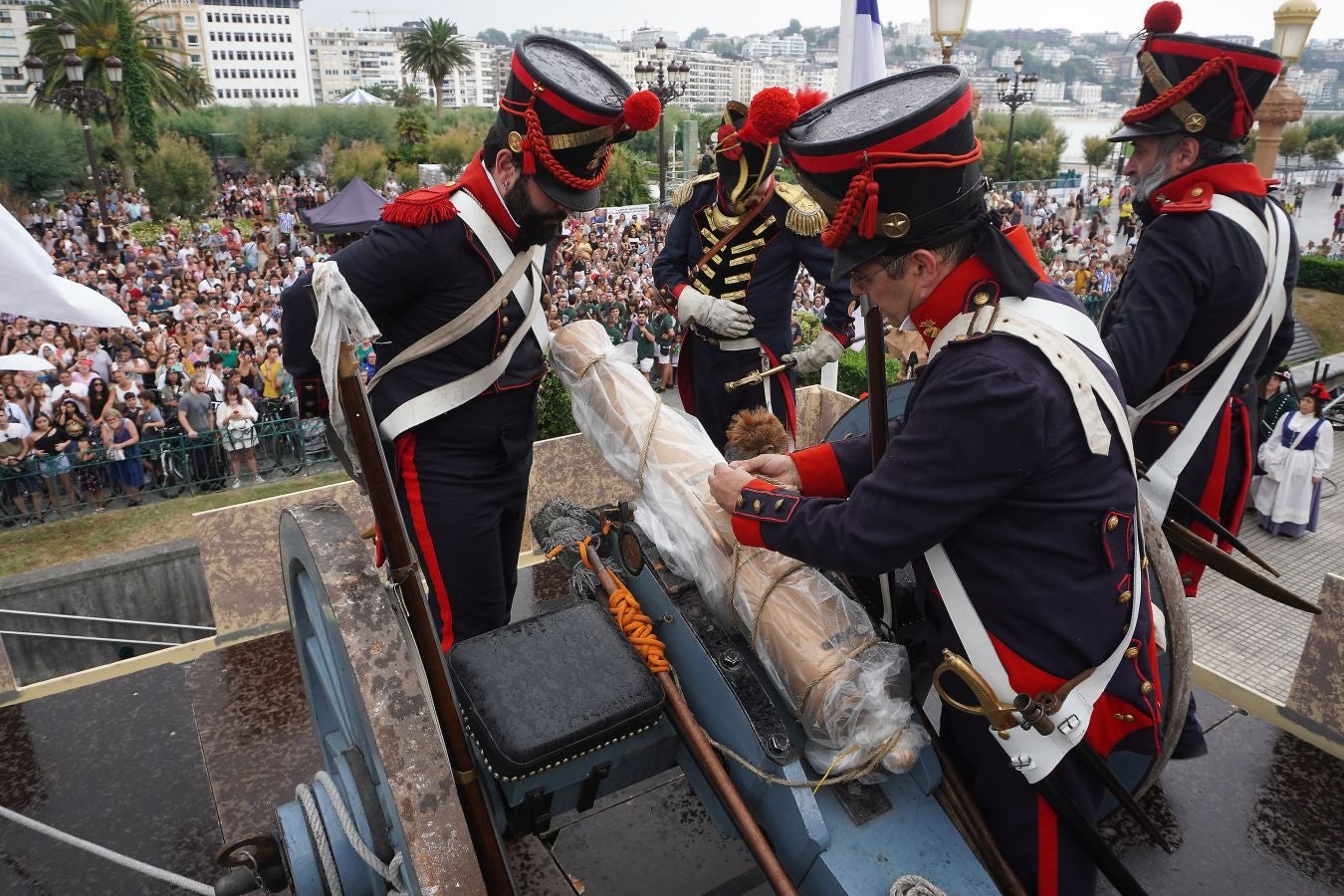 Fotos: Las mejores imágenes del cañonazo de Semana Grande