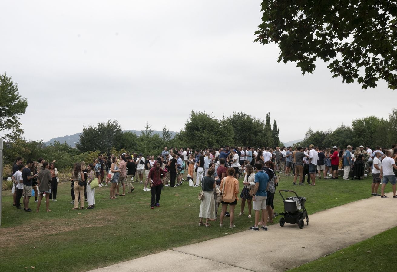 Fotos: Música electrónica con Dantz Point en Aiete