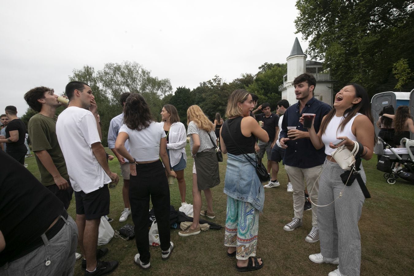 Fotos: Música electrónica con Dantz Point en Aiete