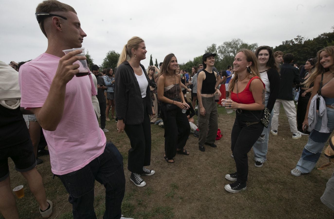 Fotos: Música electrónica con Dantz Point en Aiete