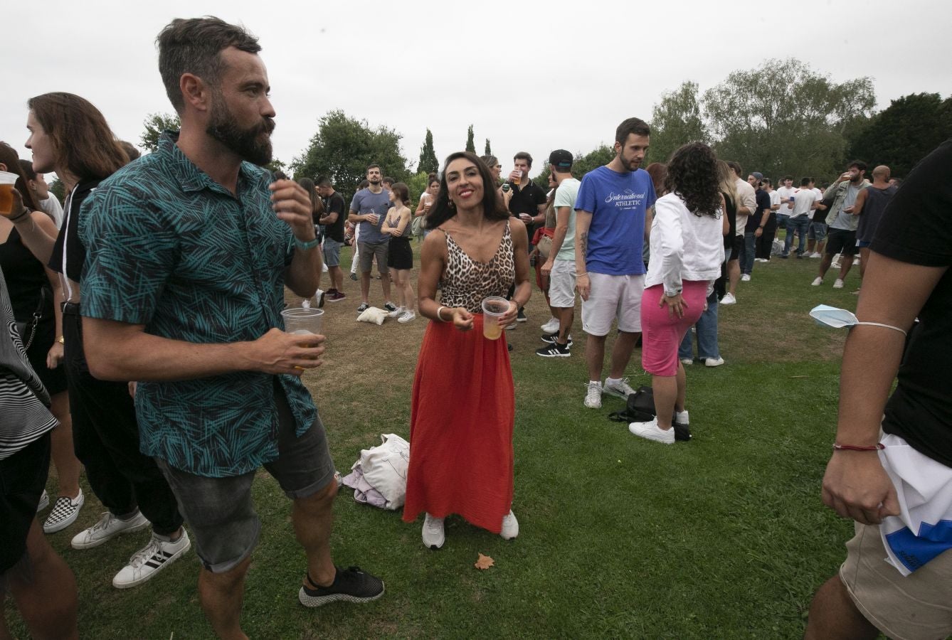 Fotos: Música electrónica con Dantz Point en Aiete