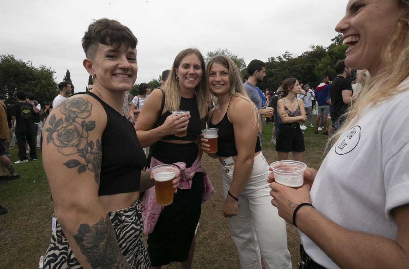 Fotos: Música electrónica con Dantz Point en Aiete