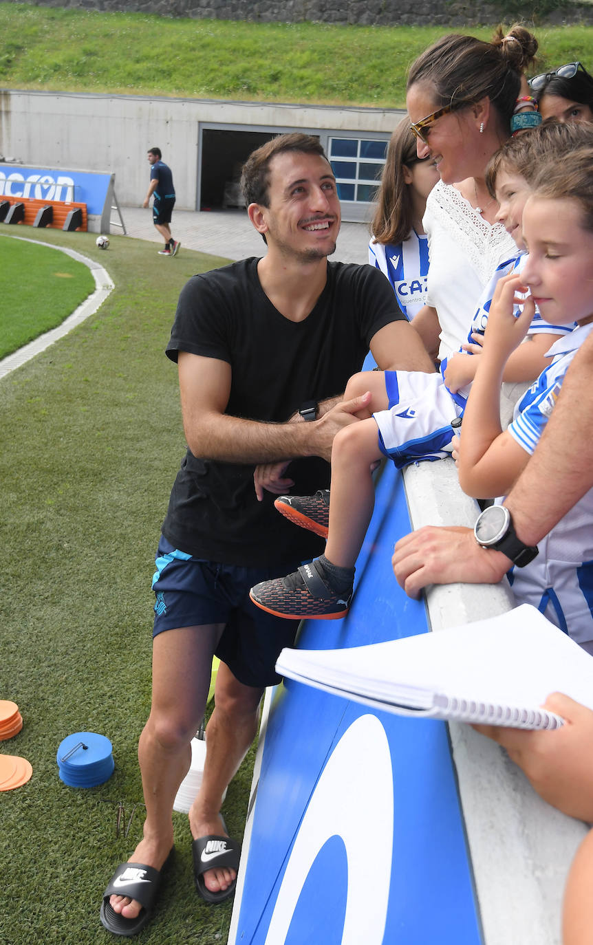 Fotos: Las mejores imágenes del entrenamiento de la Real Sociedad