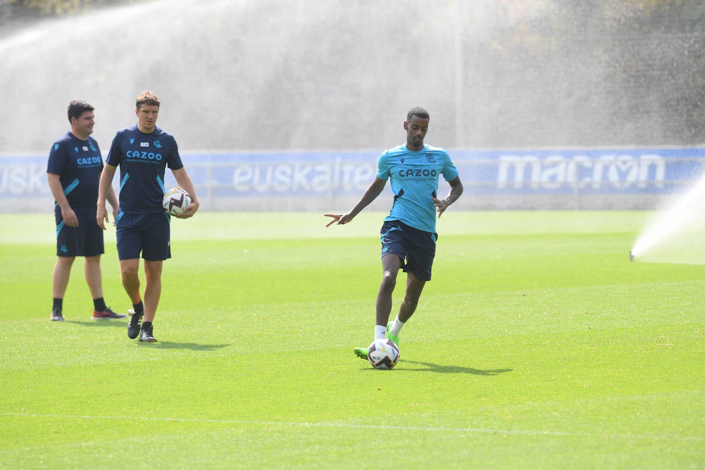 Fotos: Las mejores imágenes del entrenamiento de la Real Sociedad