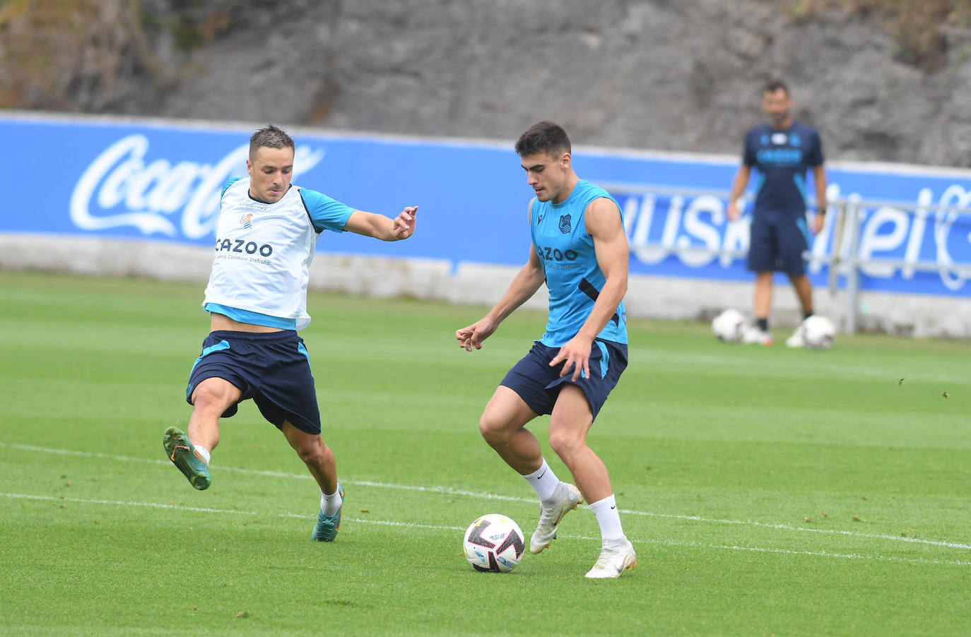 Fotos: Las mejores imágenes del entrenamiento de la Real Sociedad