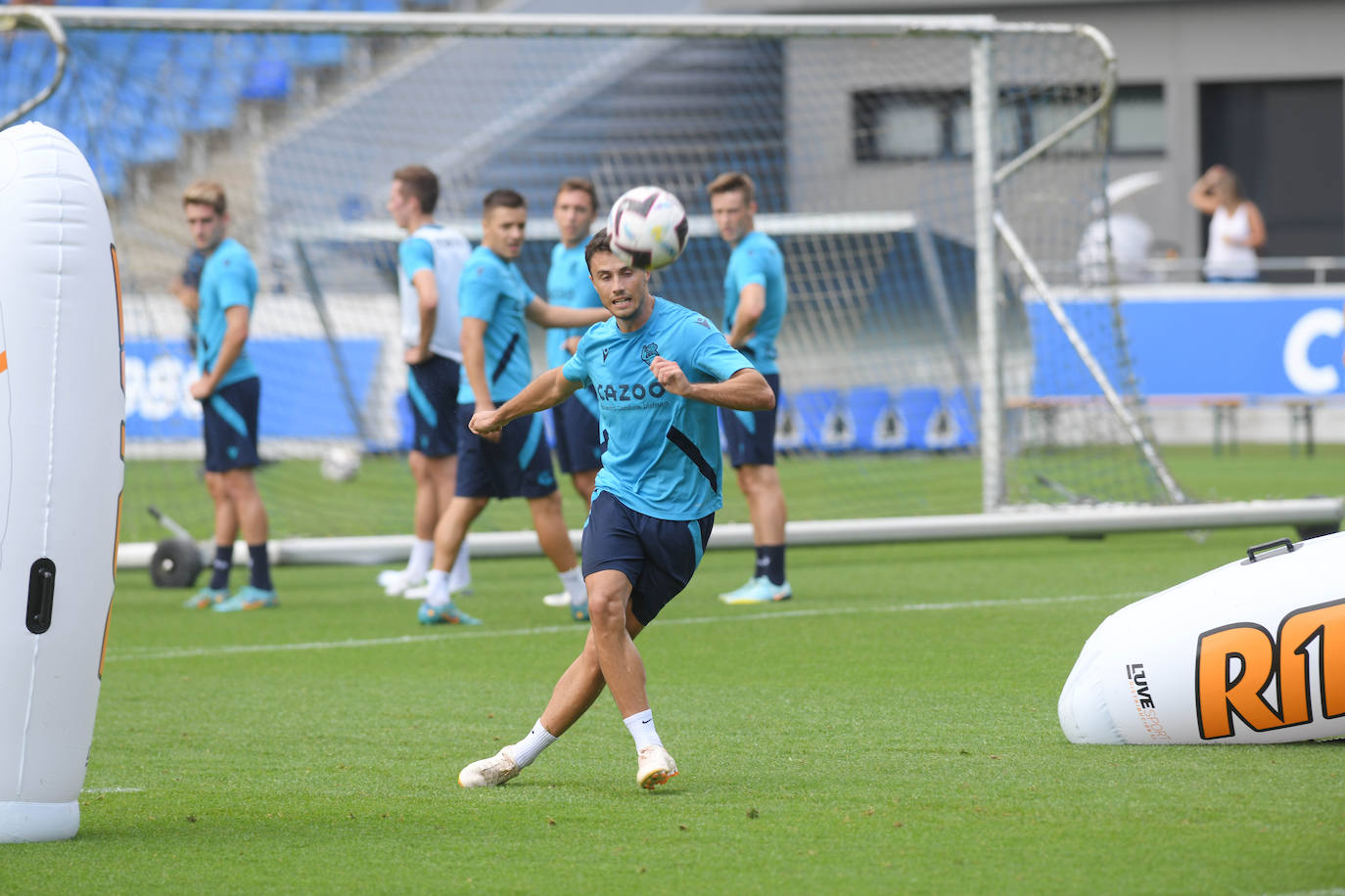 Fotos: Las mejores imágenes del entrenamiento de la Real Sociedad