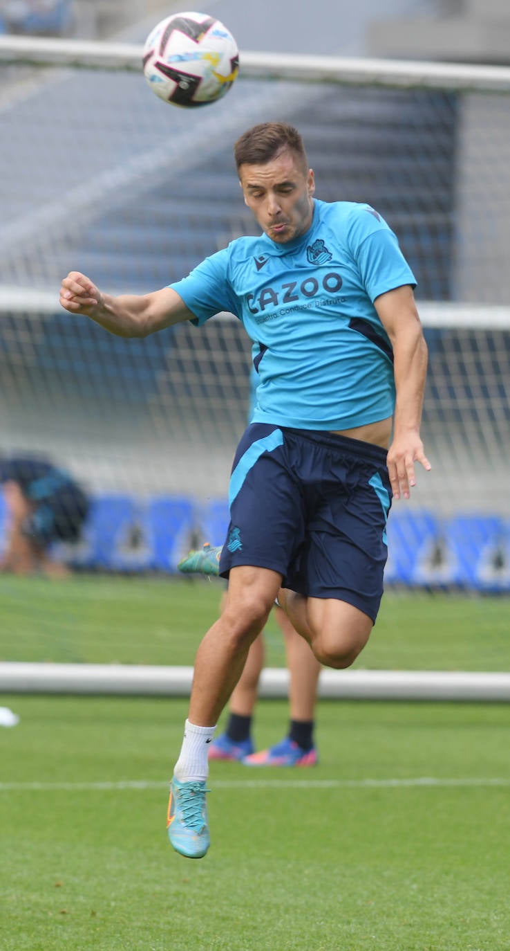 Fotos: Las mejores imágenes del entrenamiento de la Real Sociedad