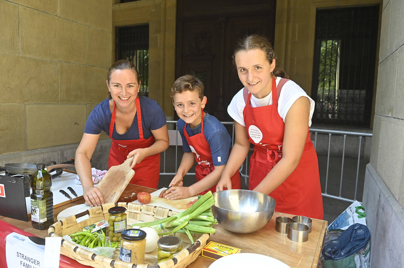 Fotos: Duelo de delantales en familia