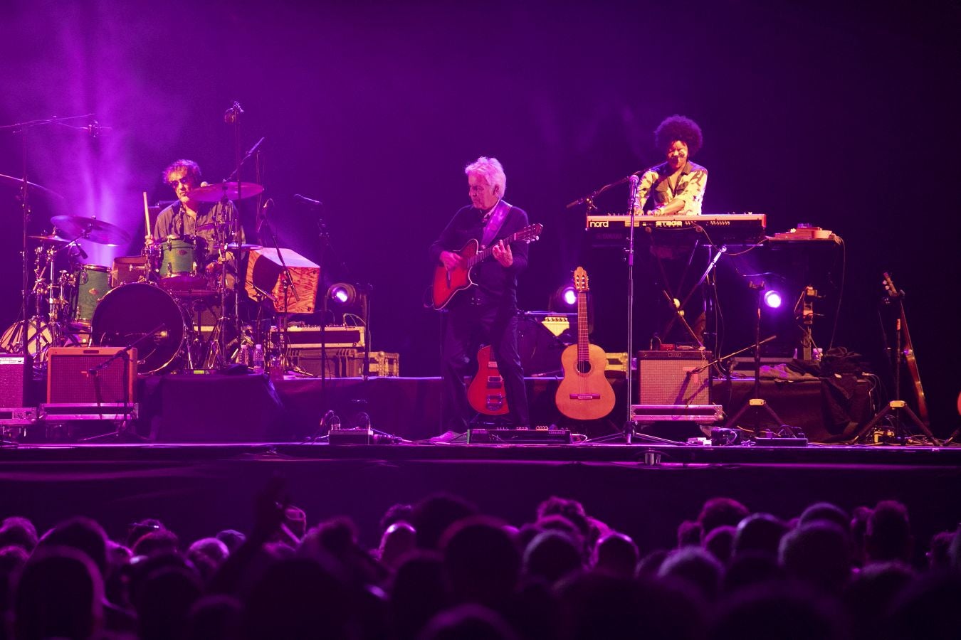La explanada de Sagüés volvió a quedarse pequeña y los asistentes pudieron disfrutar en vivo de grandes clásicos. 