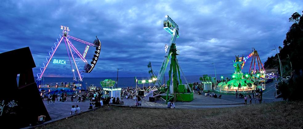 A la hora de disfrutar de las ferias, la brecha generacional desaparece. 