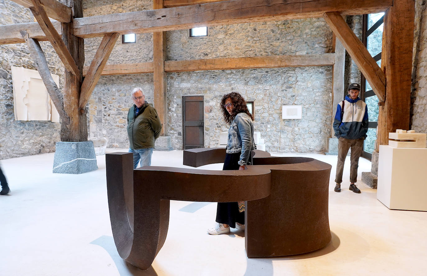 Fotos: Éxito de visitantes en Chillida Leku en vísperas de un aniversario muy especial