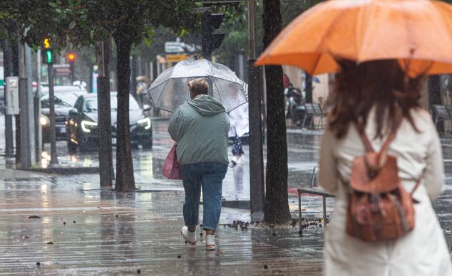 Fotos: Jornada de lluvias intensas en Gipuzkoa