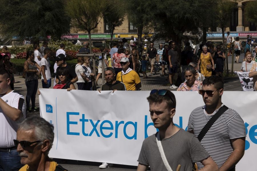 Fotos: Manifestación contra la política de alejamiento de los presos