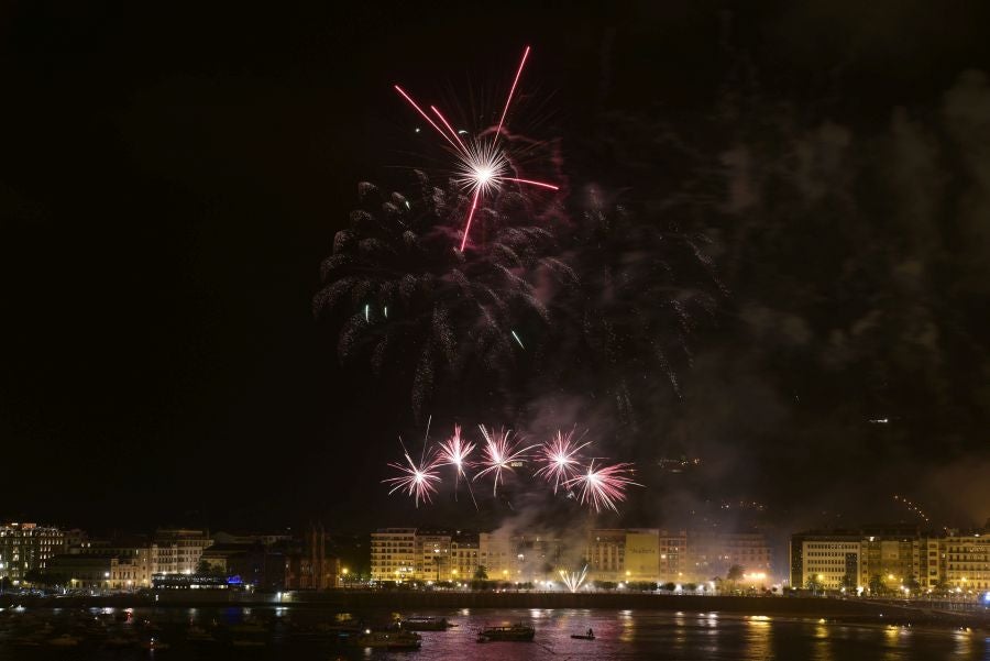 Fotos: Vulcano cierra la Semana Grande donostiarra