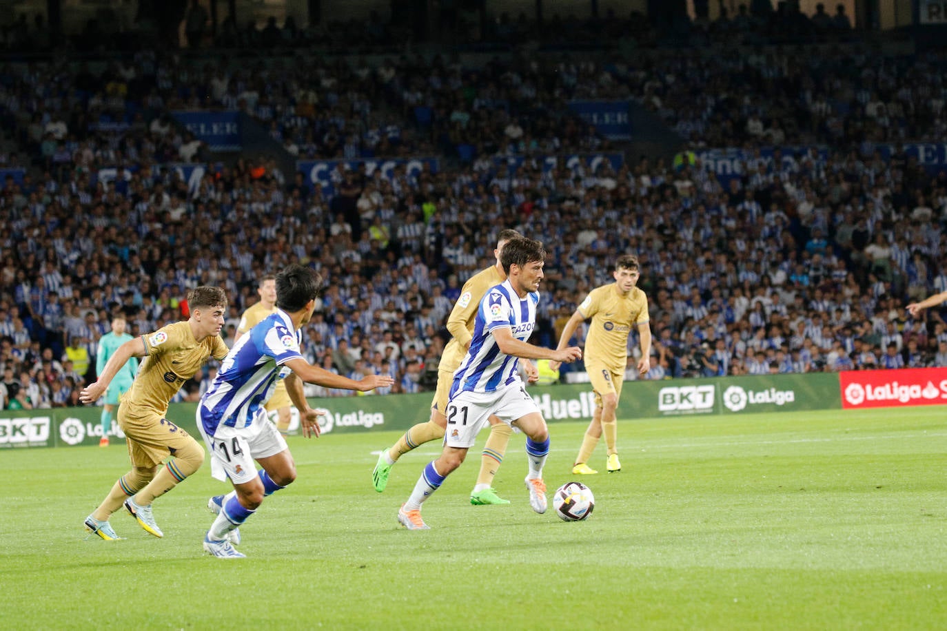 Fotos: Las imágenes del Real Sociedad - F.C. Barcelona