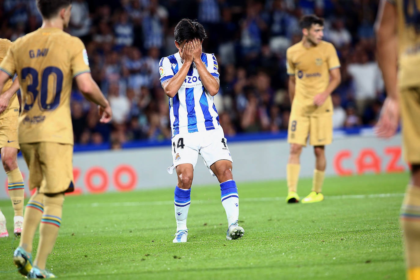Fotos: Las imágenes del Real Sociedad - F.C. Barcelona
