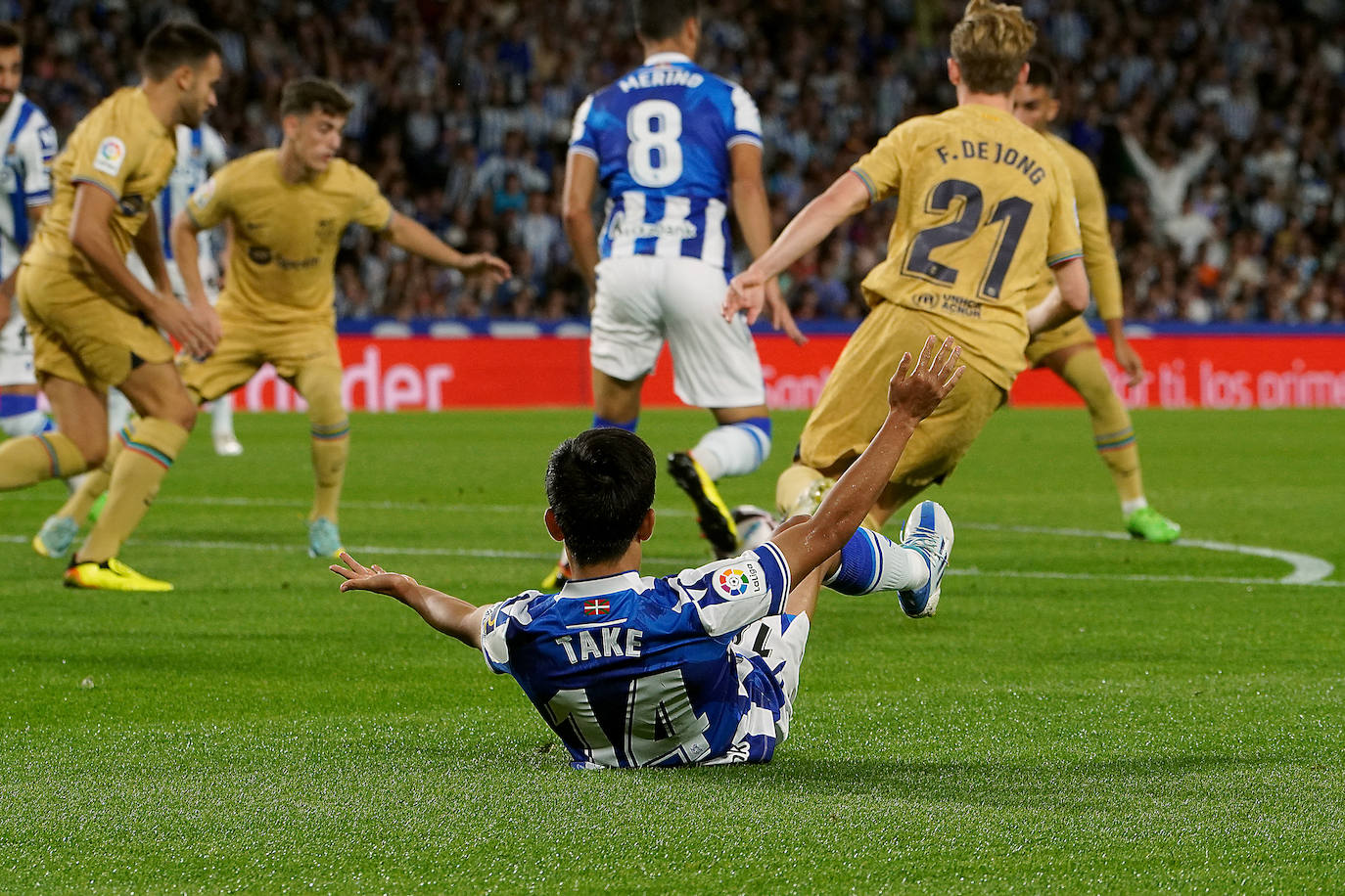 Fotos: Las imágenes del Real Sociedad - F.C. Barcelona