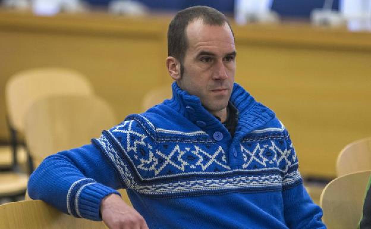 Garikoitz Aspiazu, durante un juicio en la Audiencia Nacional.