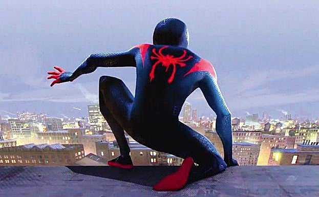 Escena de 'Spiderman. Un nuevo universo', ganadora del Óscar a mejor película de animación en 2019.
