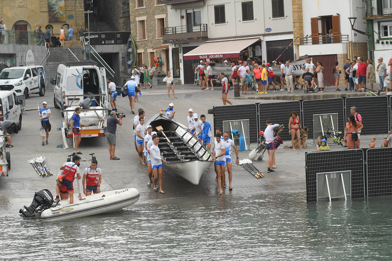 Fotos: Imágenes del entrenamiento previo a la clasificación de la Bandera de La Concha
